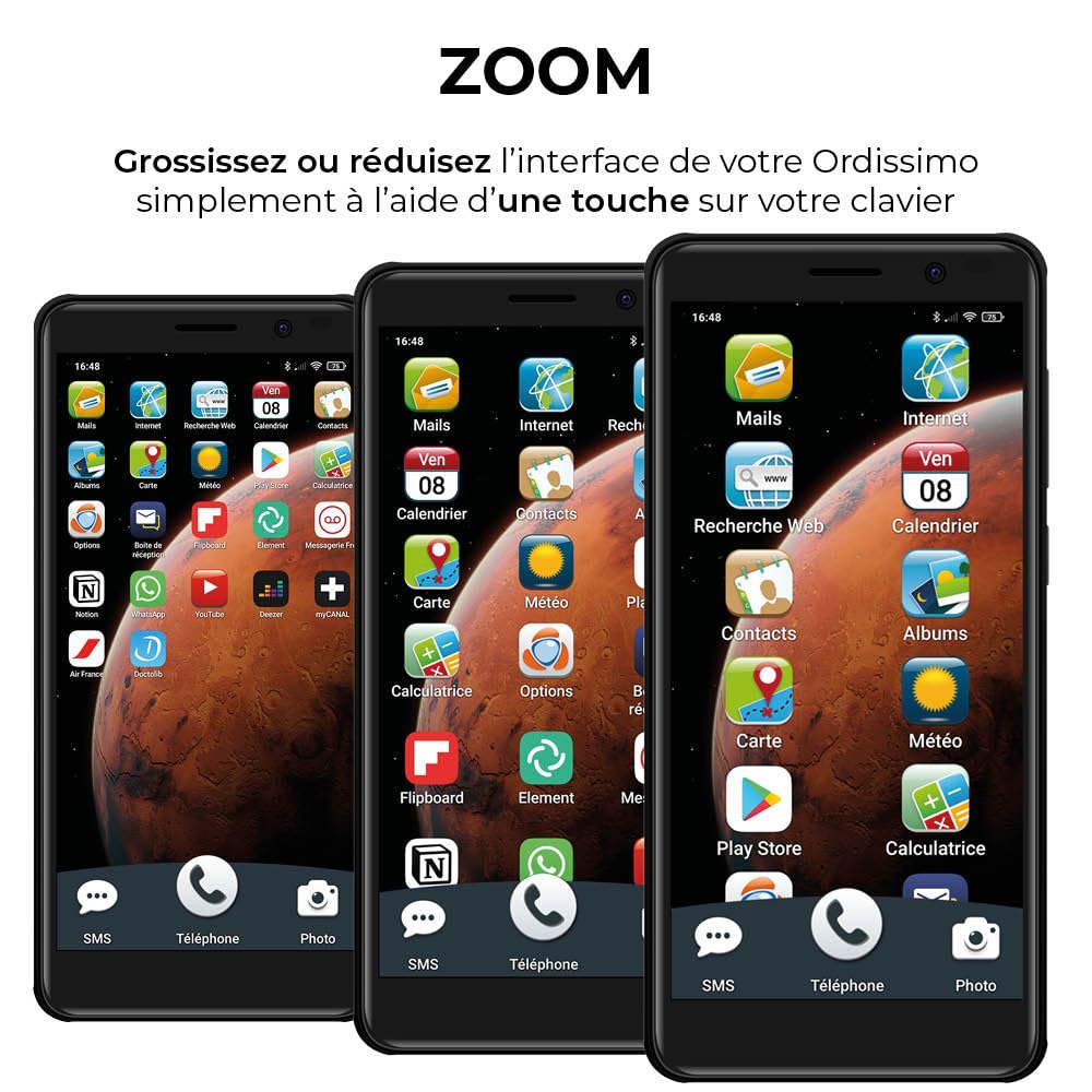 ORDISSIMO Numéro 2 Mini Seniorenhandy einfach