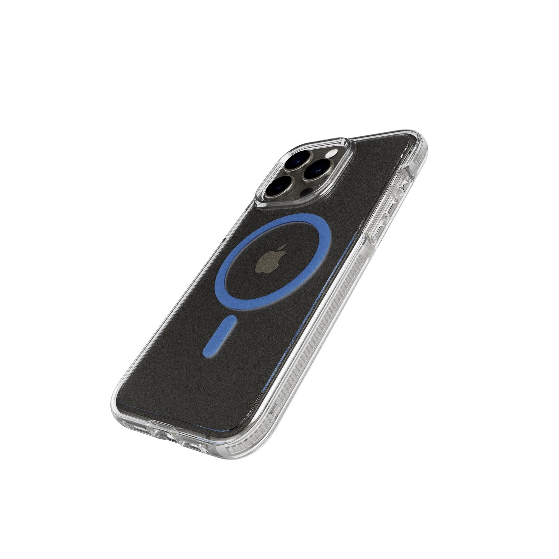 Tech21 FlexQuartz iPhone 15 Pro Max Handyhülle blau MagSafe