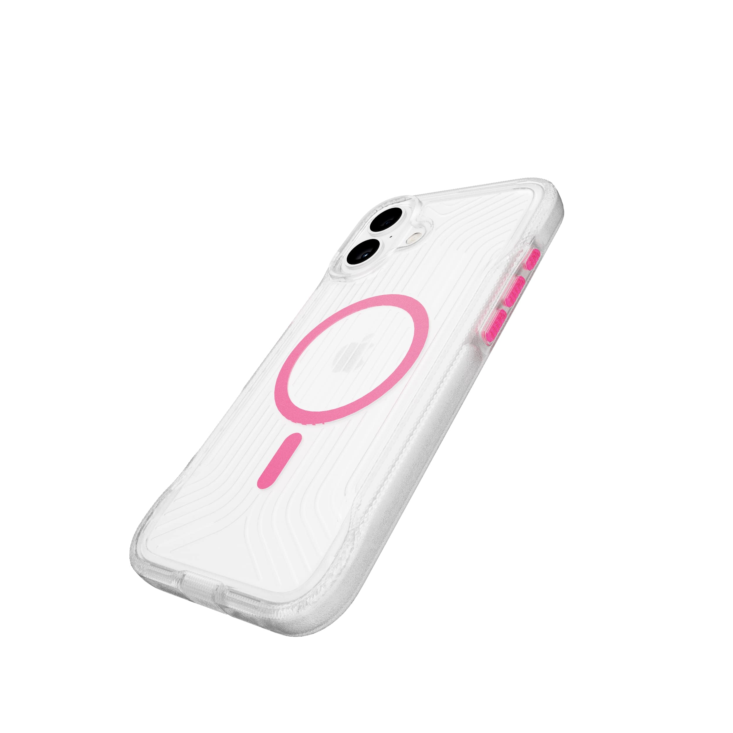 Tech21 FlexPro iPhone 16 Plus Handyhülle MagSafe Neon Pink Glow