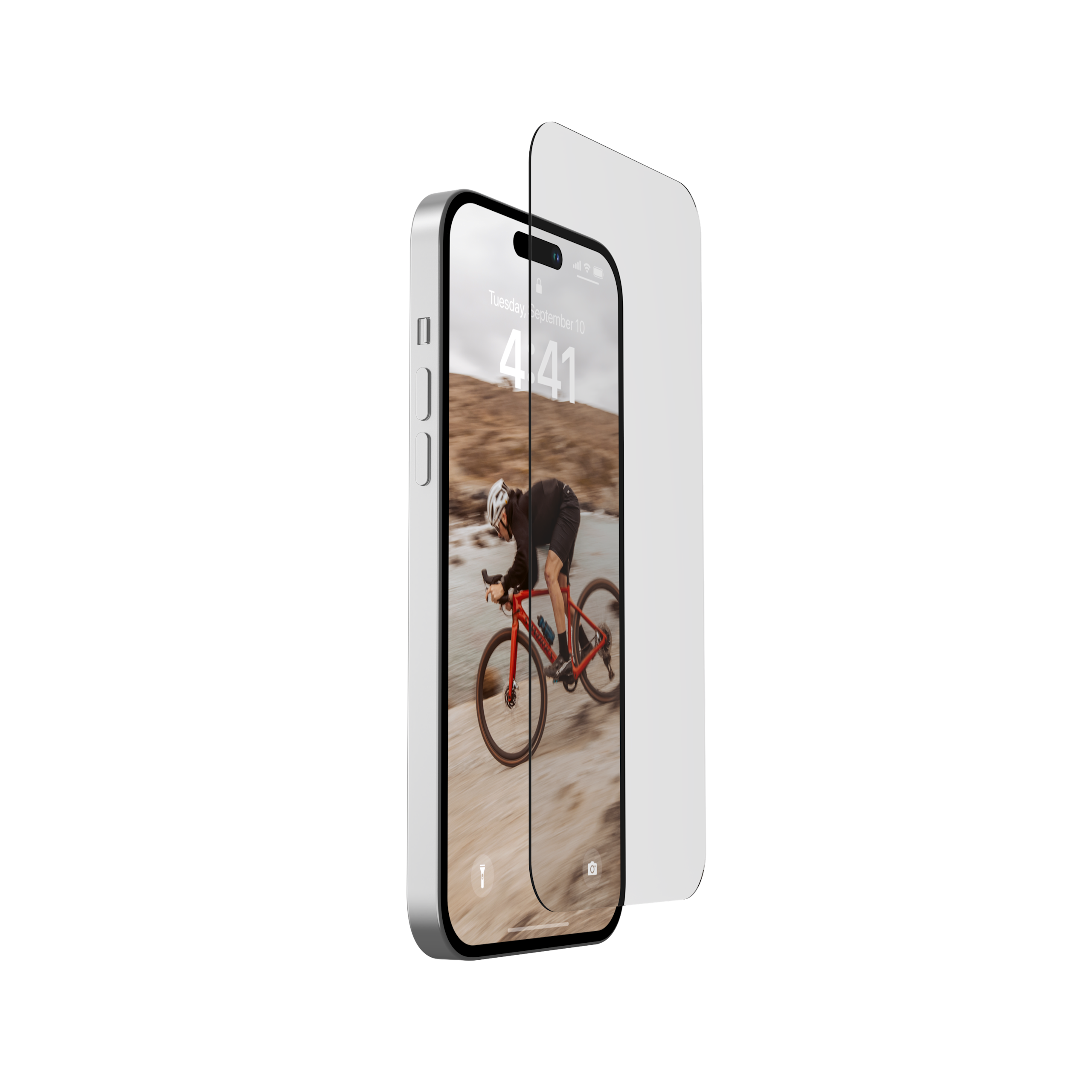 UAG Standard Issue Glas Displayschutz iPhone 14 Pro Max