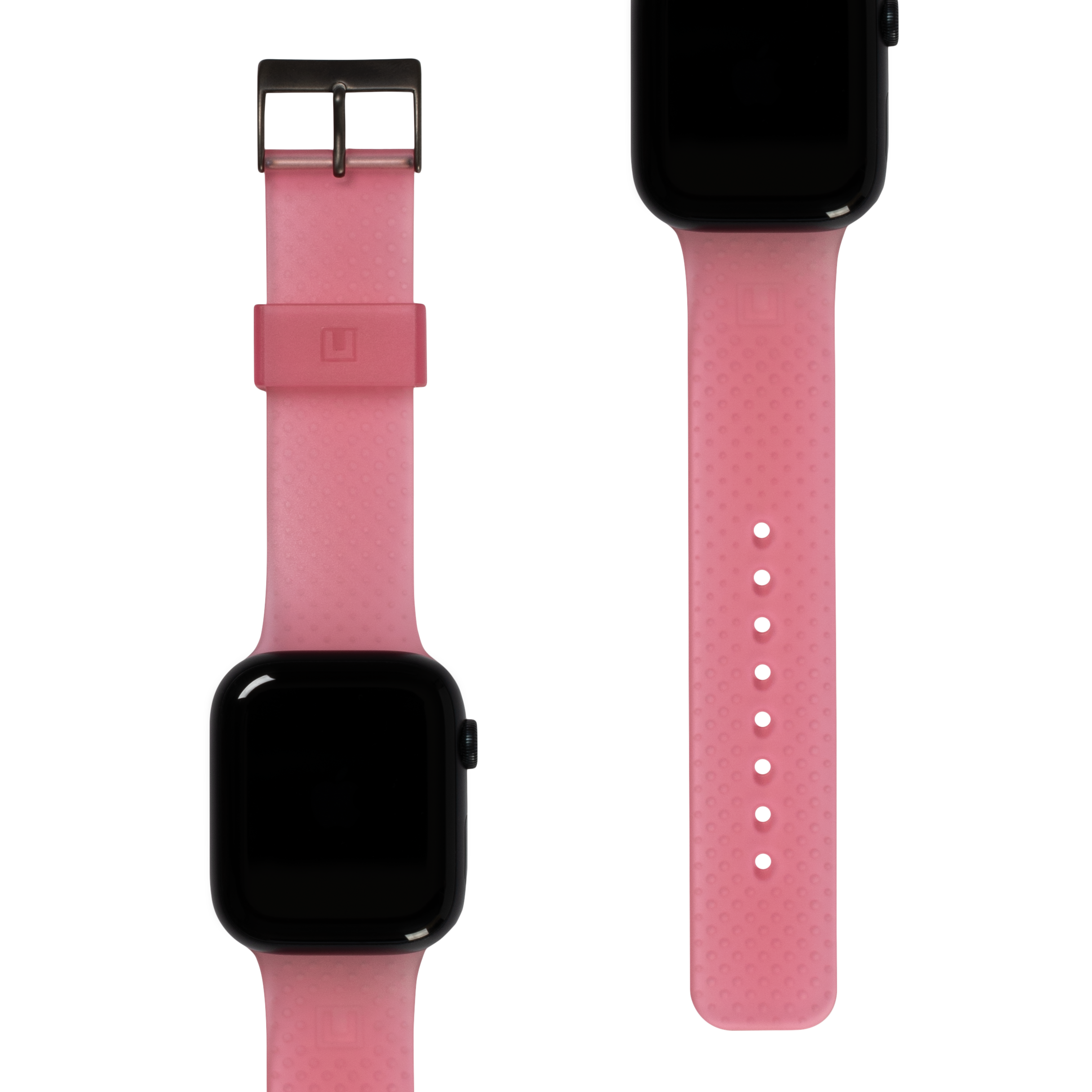 UAG Lucent Apple Watch Armband TPU transparent Edelstahl