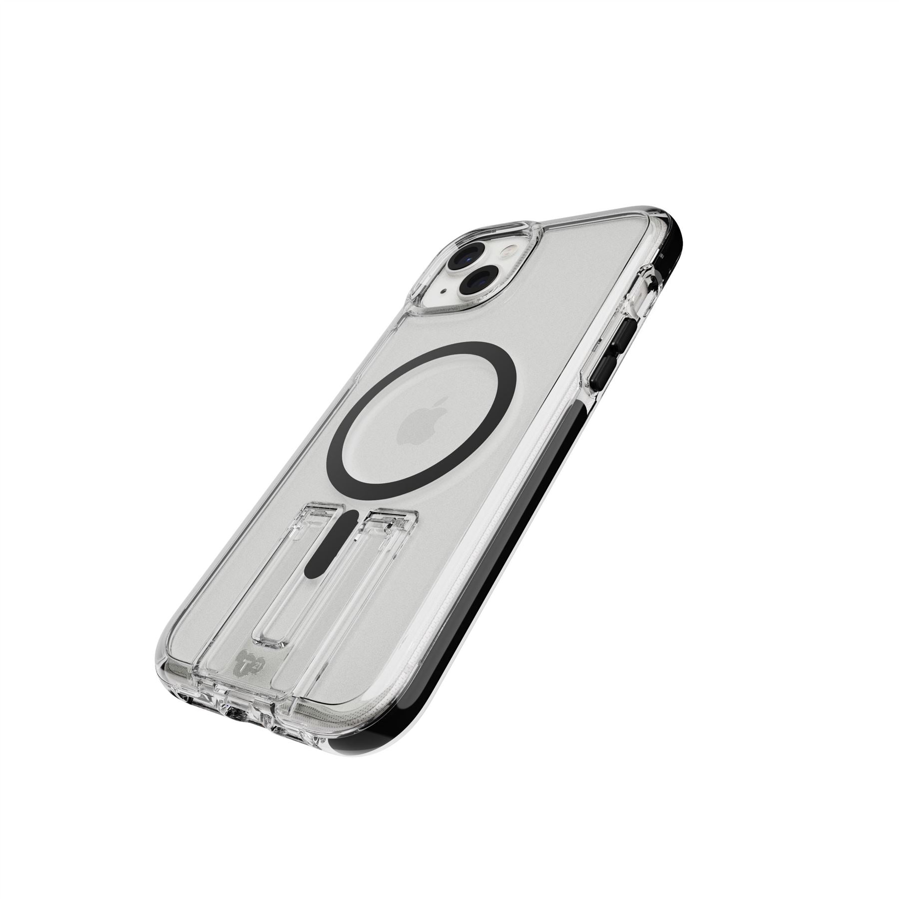 Tech21 EvoCrystal Kick iPhone 15 Plus Hülle Clear Black