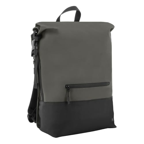 Mobilis Rolltop Laptop-Rucksack 16 Zoll 25L Grau