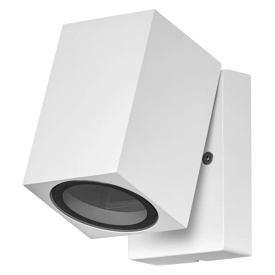 ams OSRAM ENDURA Classic Cube Außen-Wandleuchte weiß GU10
