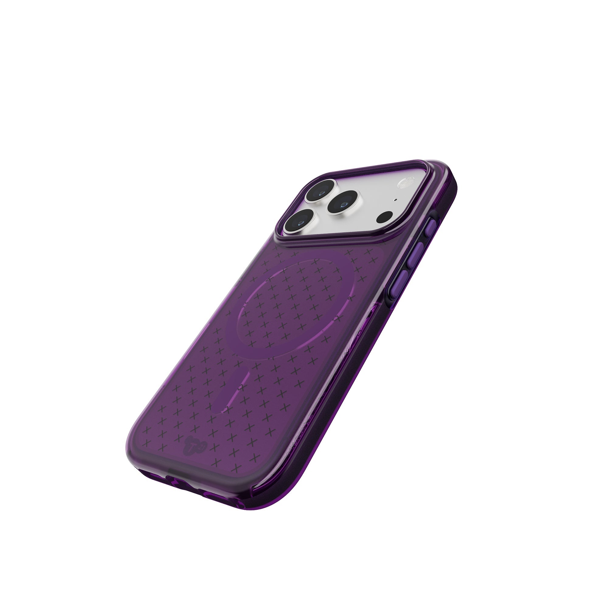 Tech21 EvoCheck iPhone 17 Pro Hülle Kindred Purple MagSafe