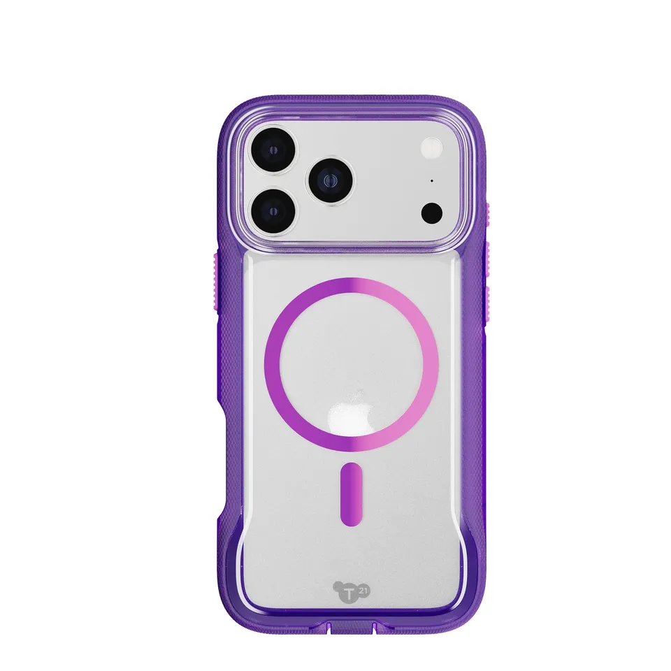 Tech21 EvoPro iPhone 17 Pro Max MagSafe Hülle Purple robust