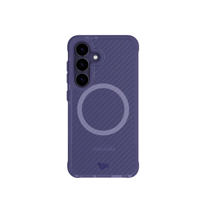 Tech21 EvoArmor Galaxy S25 Handyhülle Purple Magnet Stoßschutz