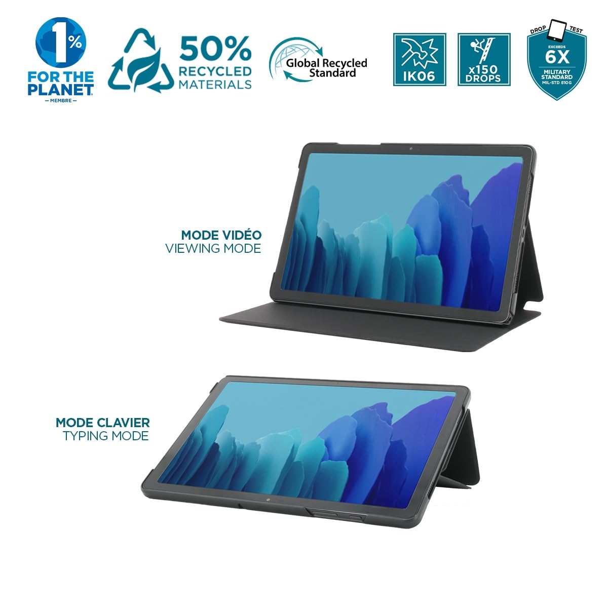 Mobilis Origine RE.Life Galaxy Tab A9+ 11" Hülle 50% recycelt