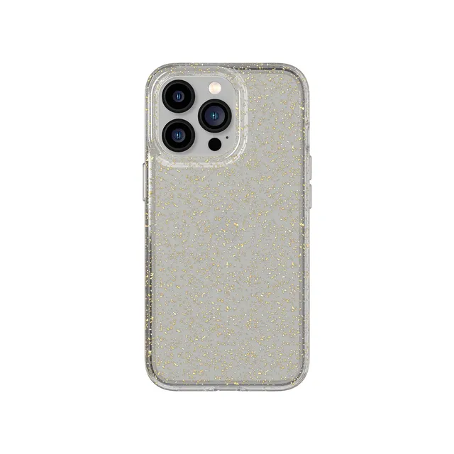 Tech21 EvoSparkle iPhone 13 Pro Hülle Gold Glitzer