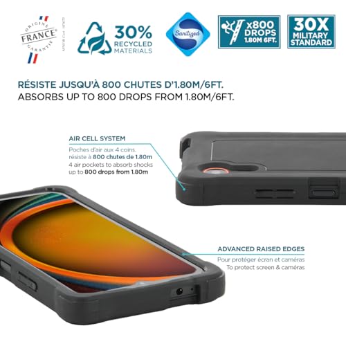 Mobilis SPECTRUM Hülle Samsung Galaxy XCover 7 schwarz