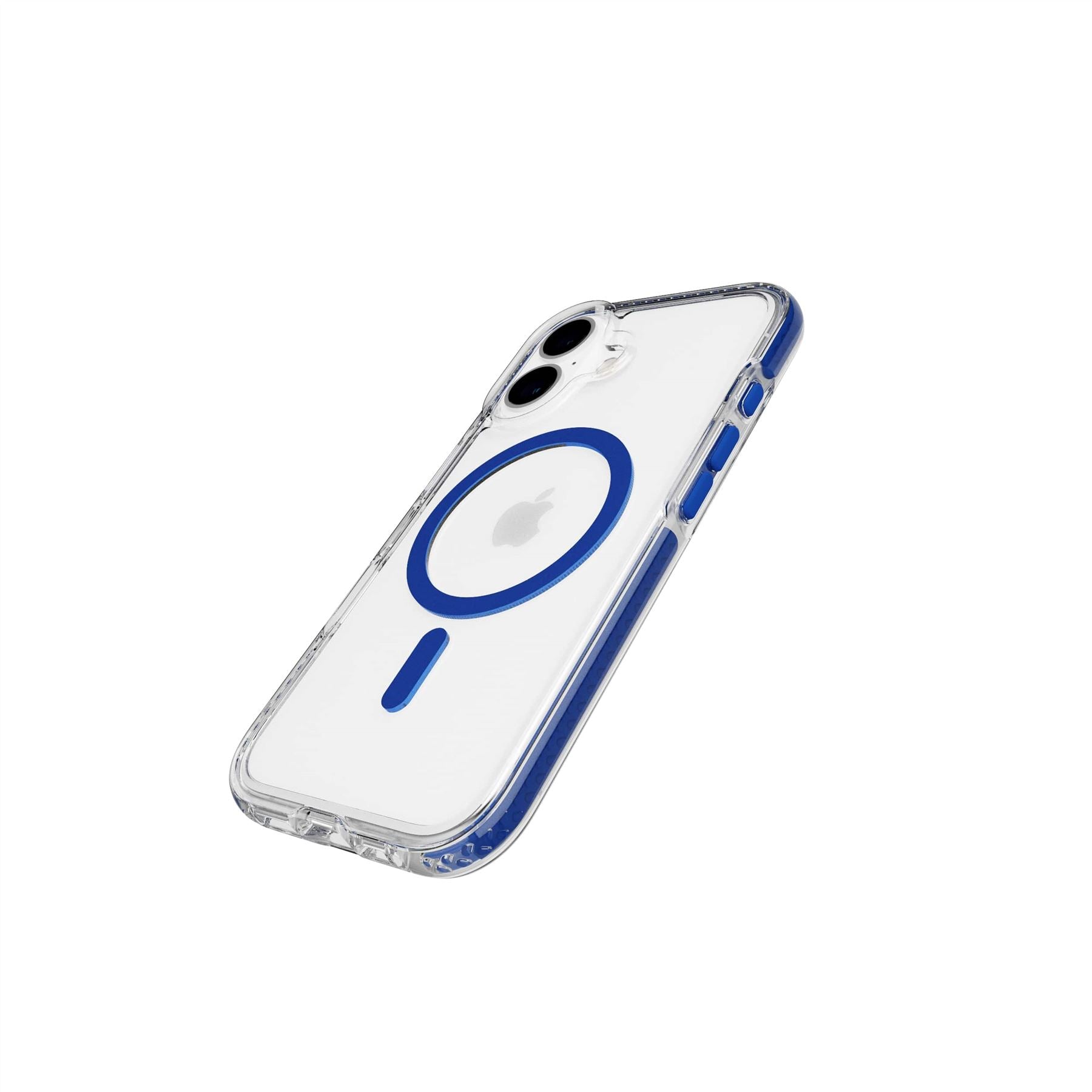 Tech21 EvoCrystal iPhone 16 Handyhülle Blau MagSafe 4,9m