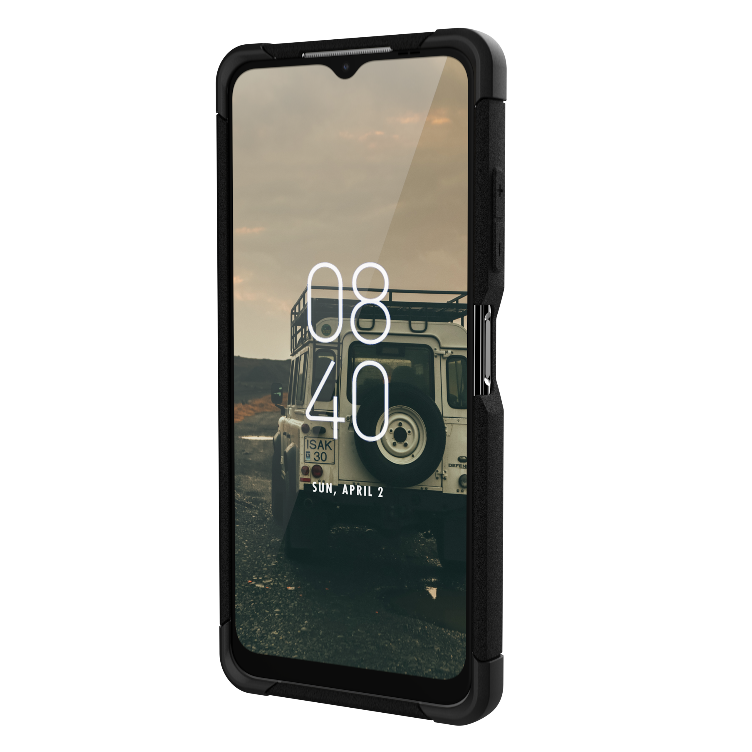 UAG Scout Galaxy A22 5G Hülle schwarz stoßfest