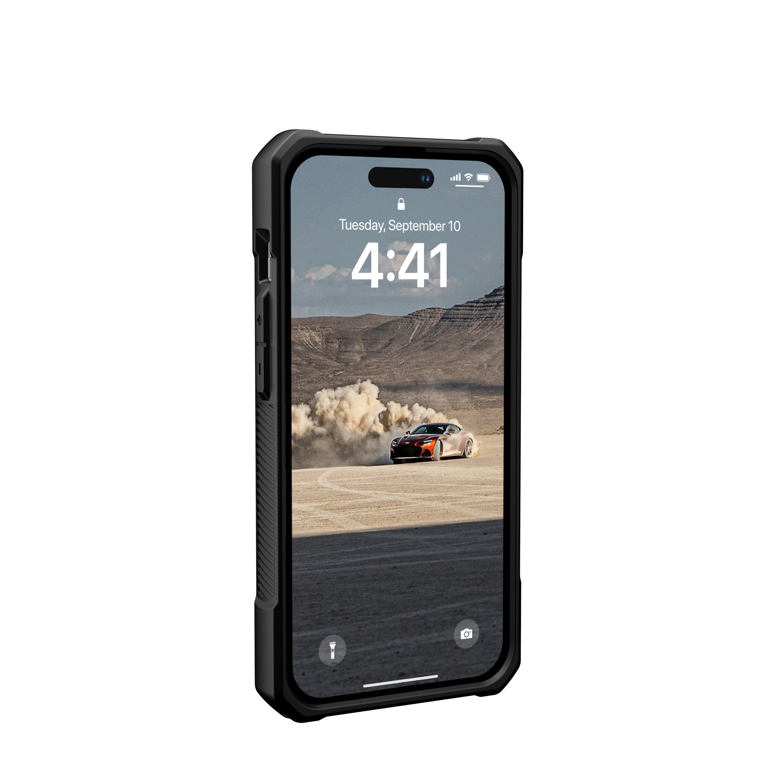 UAG Monarch iPhone 14 Pro Hülle Leder 5-fach Schutz