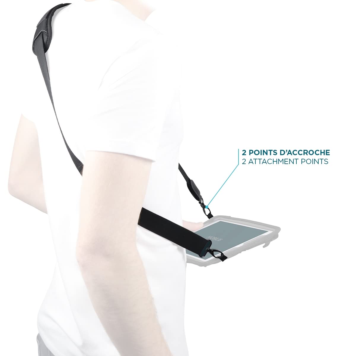 Mobilis Universal-Schultergurt Tablet Polyester 105-145cm