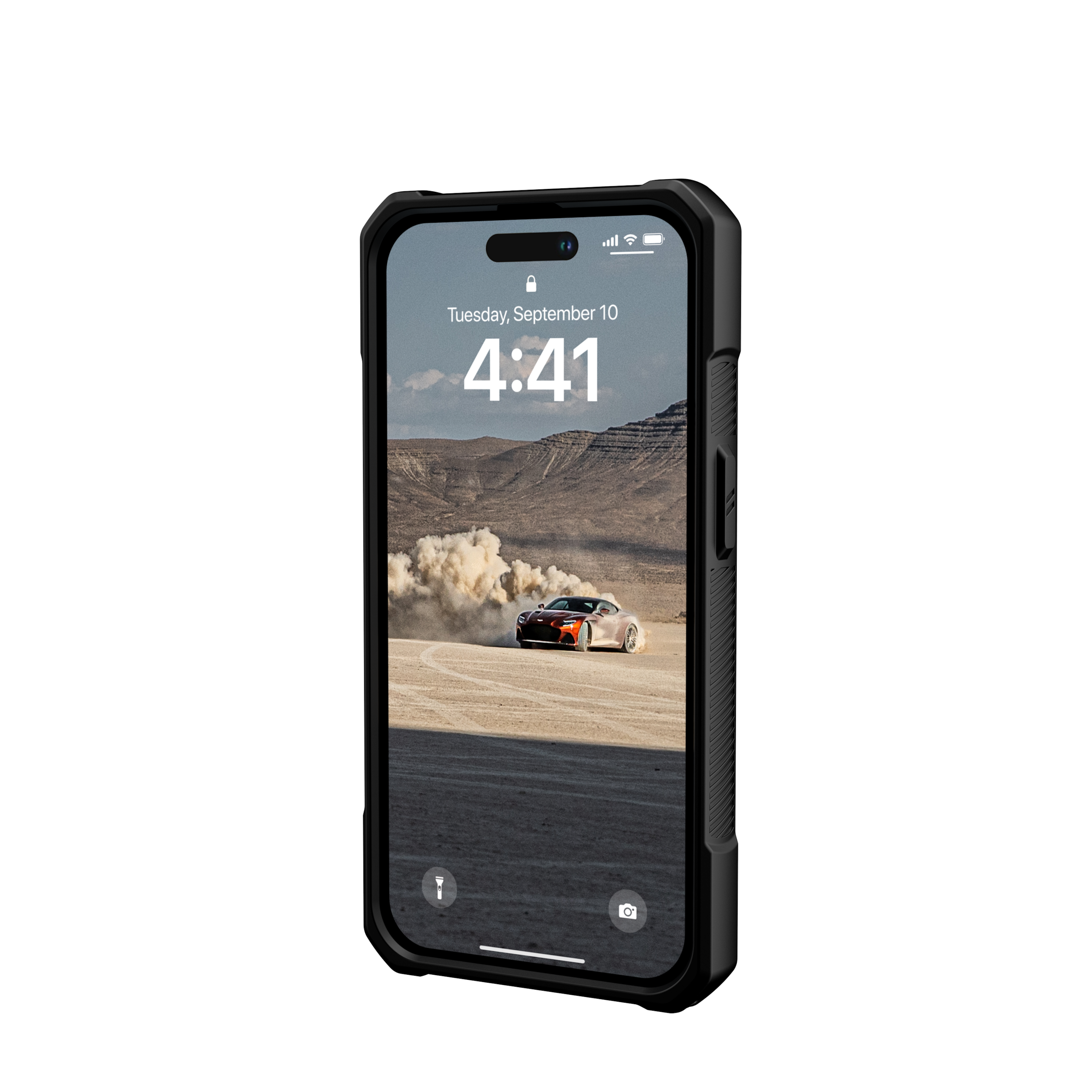 UAG Monarch iPhone 14 Pro Hülle Leder 5-fach Schutz