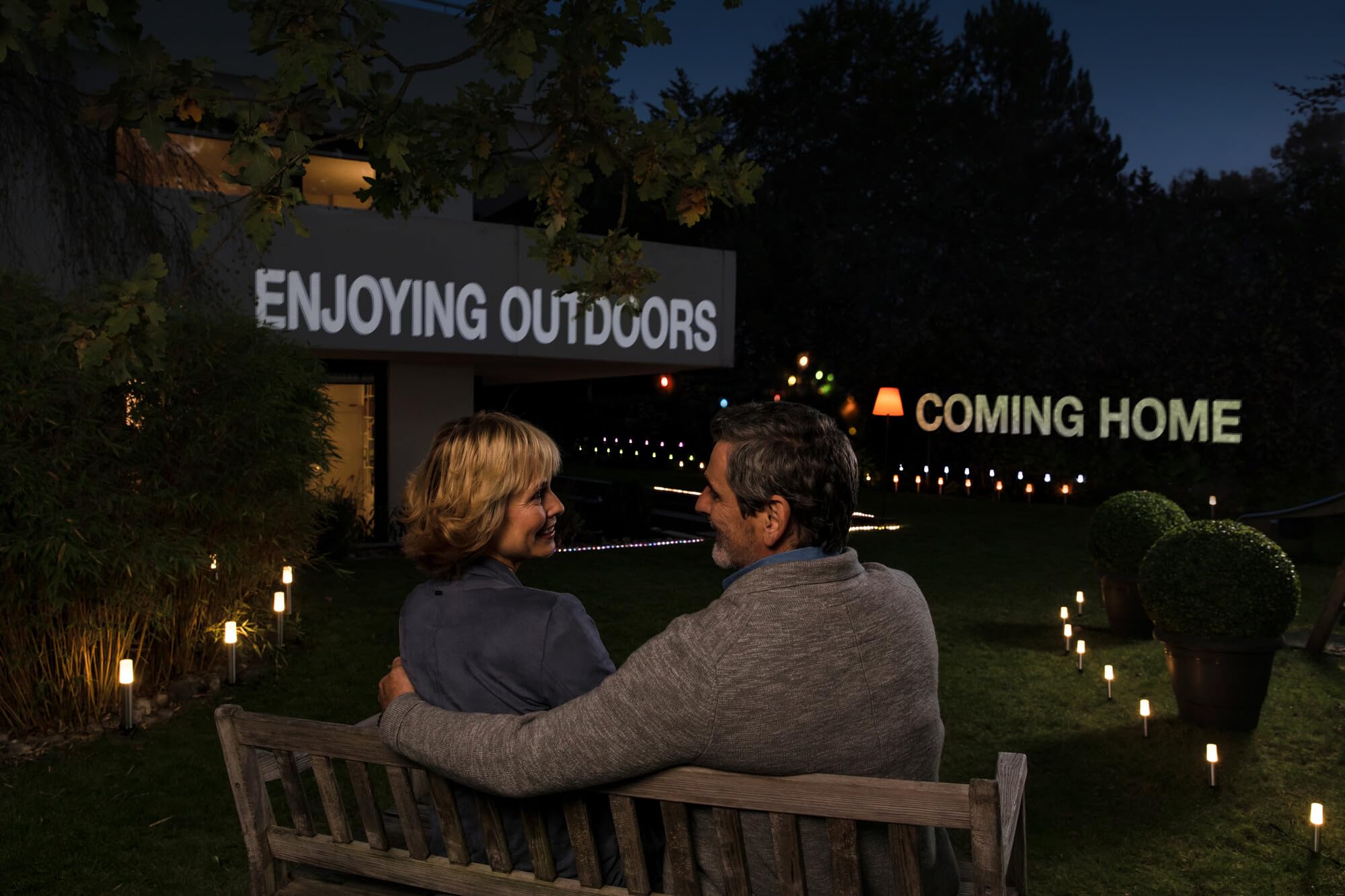 OSRAM SMART+ Zigbee Outdoor-Poles 5er RGB+Weiß dimmbar