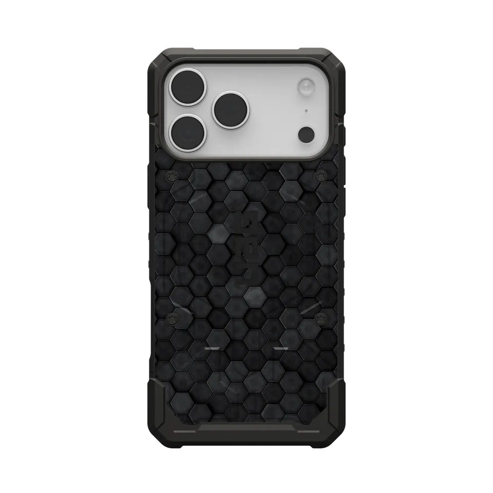 UAG Pathfinder Handyhülle iPhone 17 Pro Max Black Hexagon MagSafe