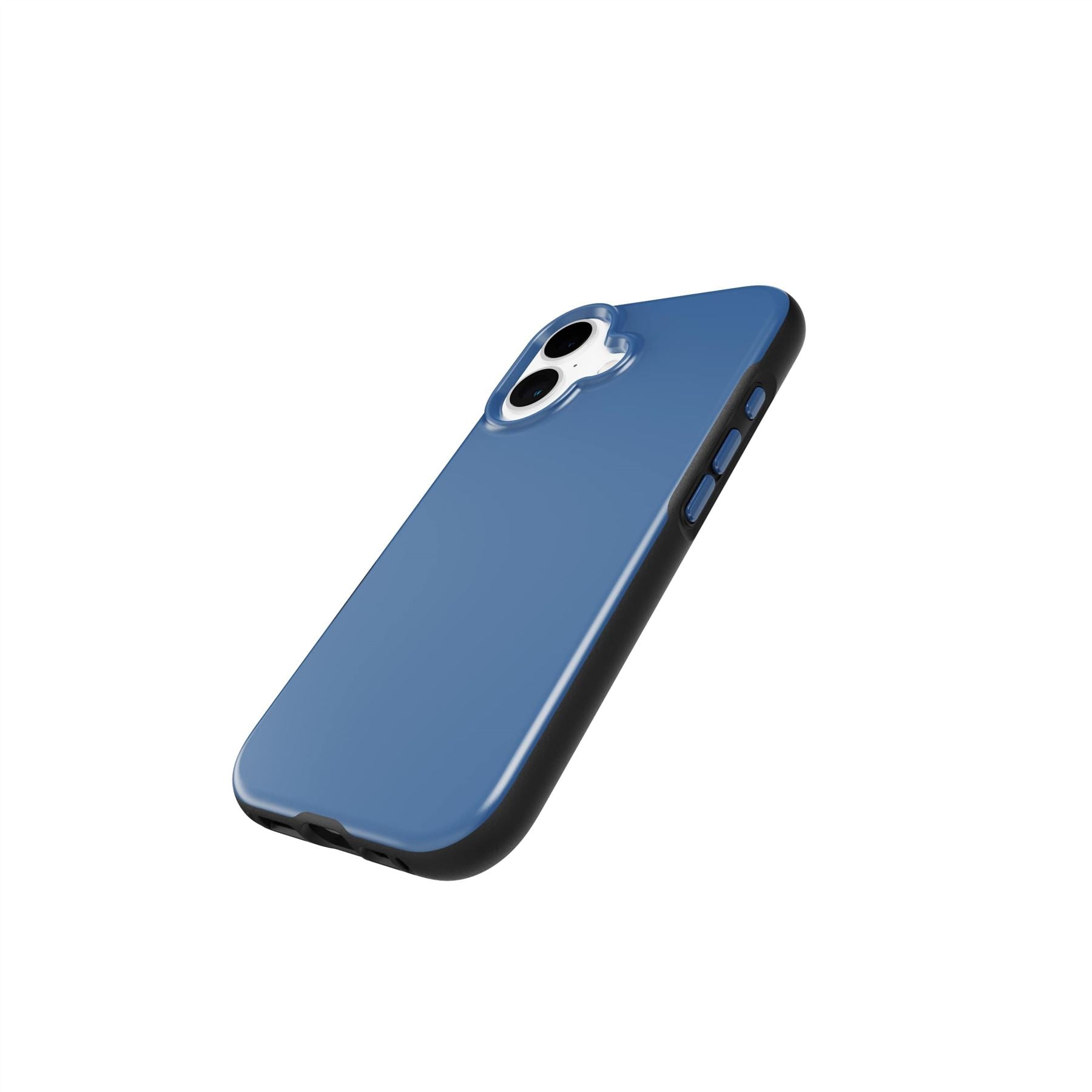Tech21 EvoDusk iPhone 16 Hülle MagSafe Blau/Schwarz Stoßschutz