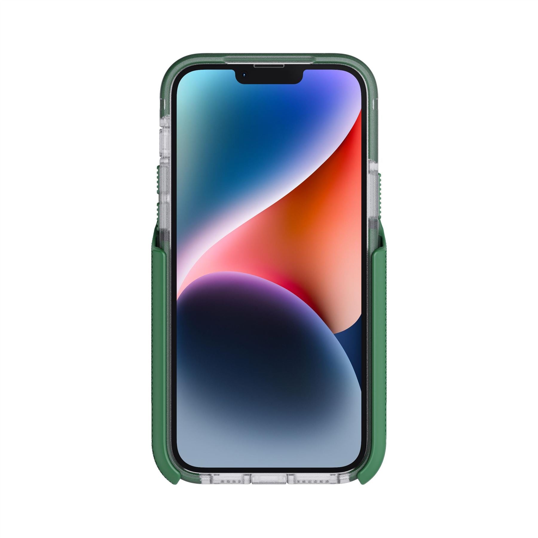 Tech21 EvoMax iPhone 14 Plus Hülle Frosted Green MagSafe