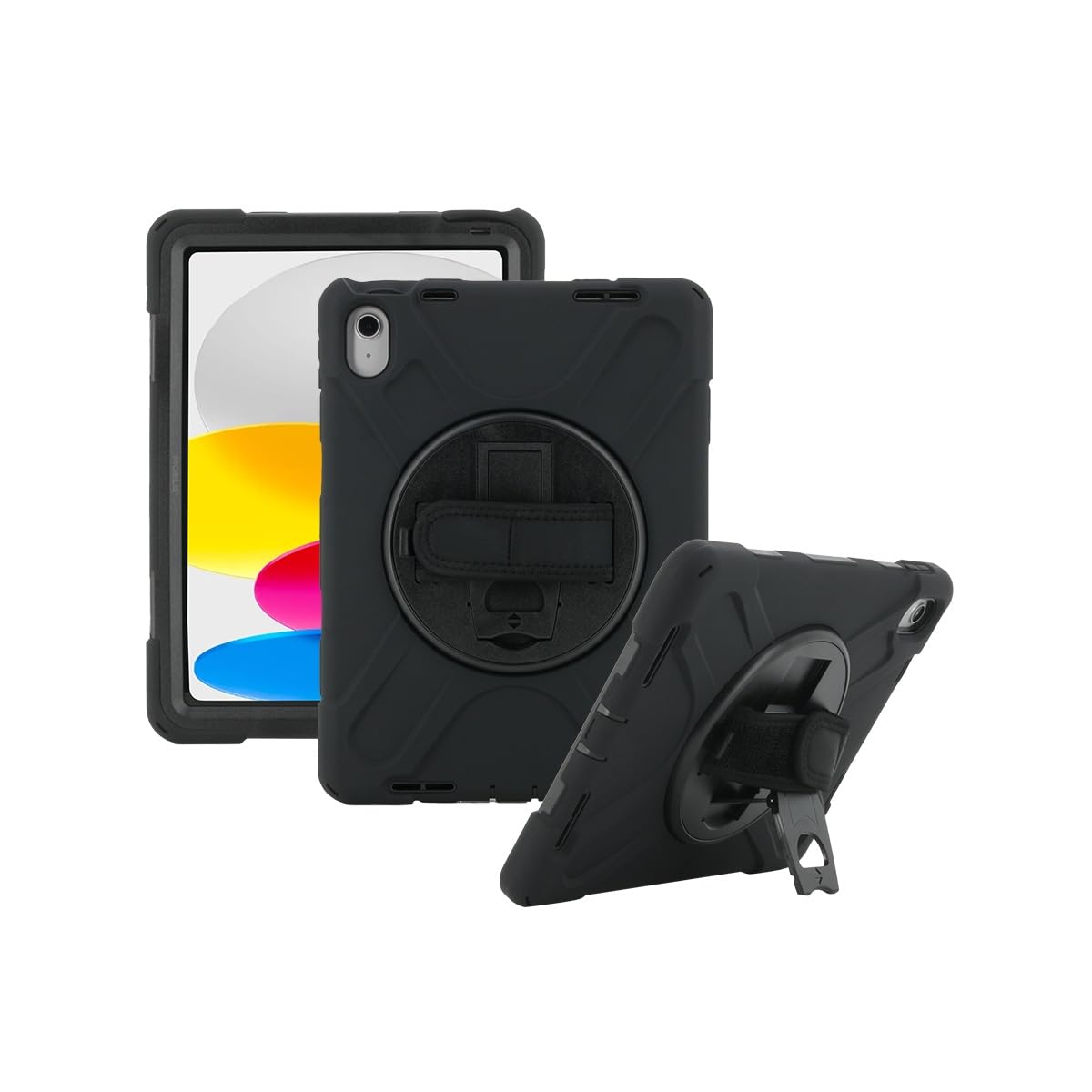 Mobilis ACTIV+ iPad 11 2025 Schutzhülle Schultergurt 360°