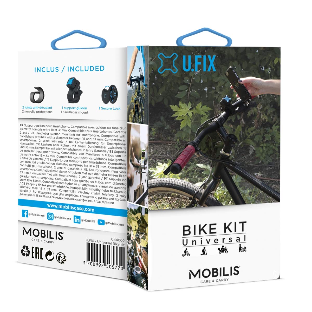 Mobilis Bike Kit Smartphone Fahrradhalterung