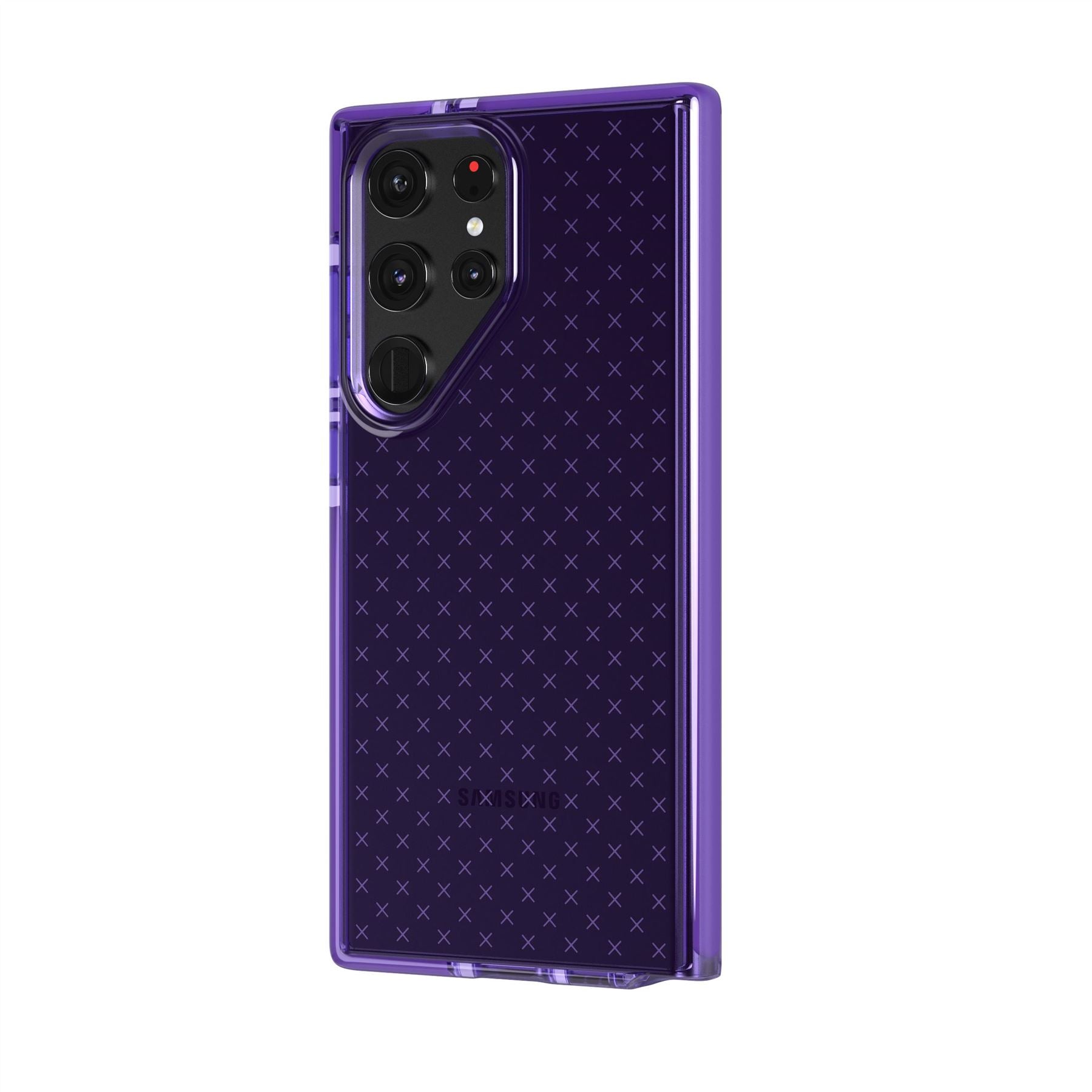 Tech21 Evo Check Galaxy S23 Ultra Hülle Digi Purple stoßfest
