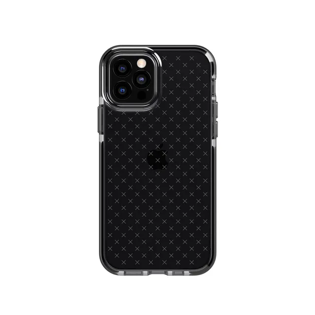 Tech21 Evo Check iPhone 12/12 Pro Handyhülle Smokey Black