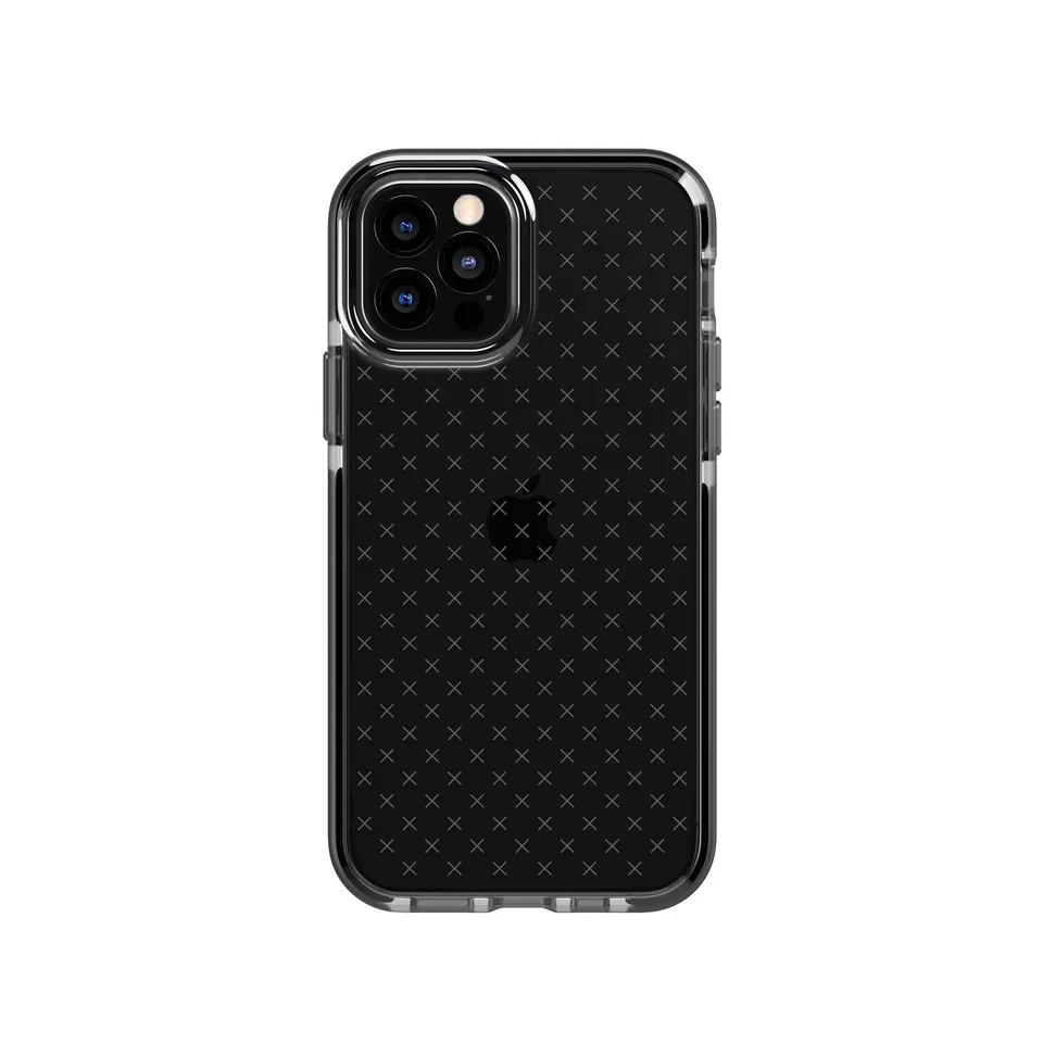 Tech21 Evo Check iPhone 12/12 Pro Handyhülle Smokey Black