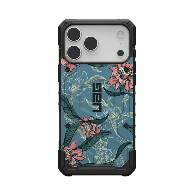 UAG Pathfinder iPhone 17 Pro Max MagSafe Hülle Makapuu Floral