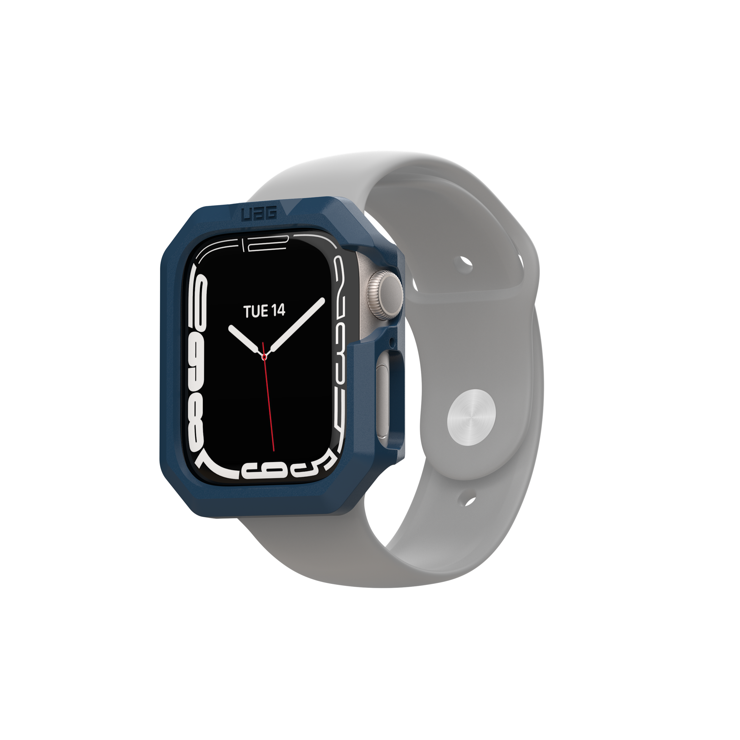 UAG Scout Apple Watch 41mm Hülle schwarz stoßfest