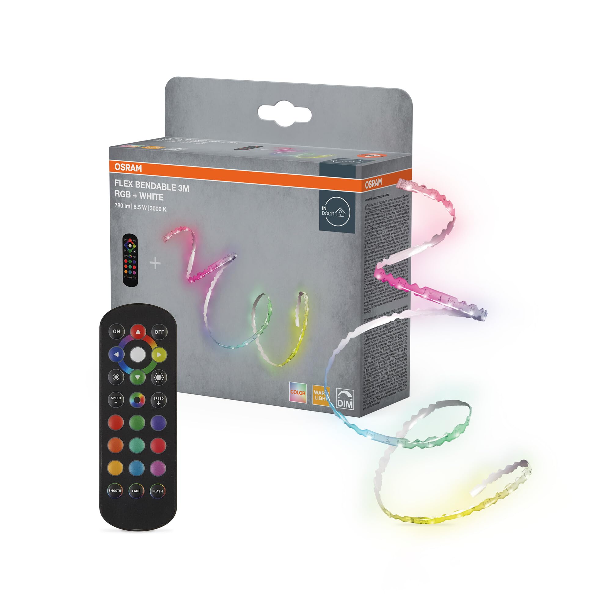 ams OSRAM SMART+ Flex LED Streifen 3m RGBW innen