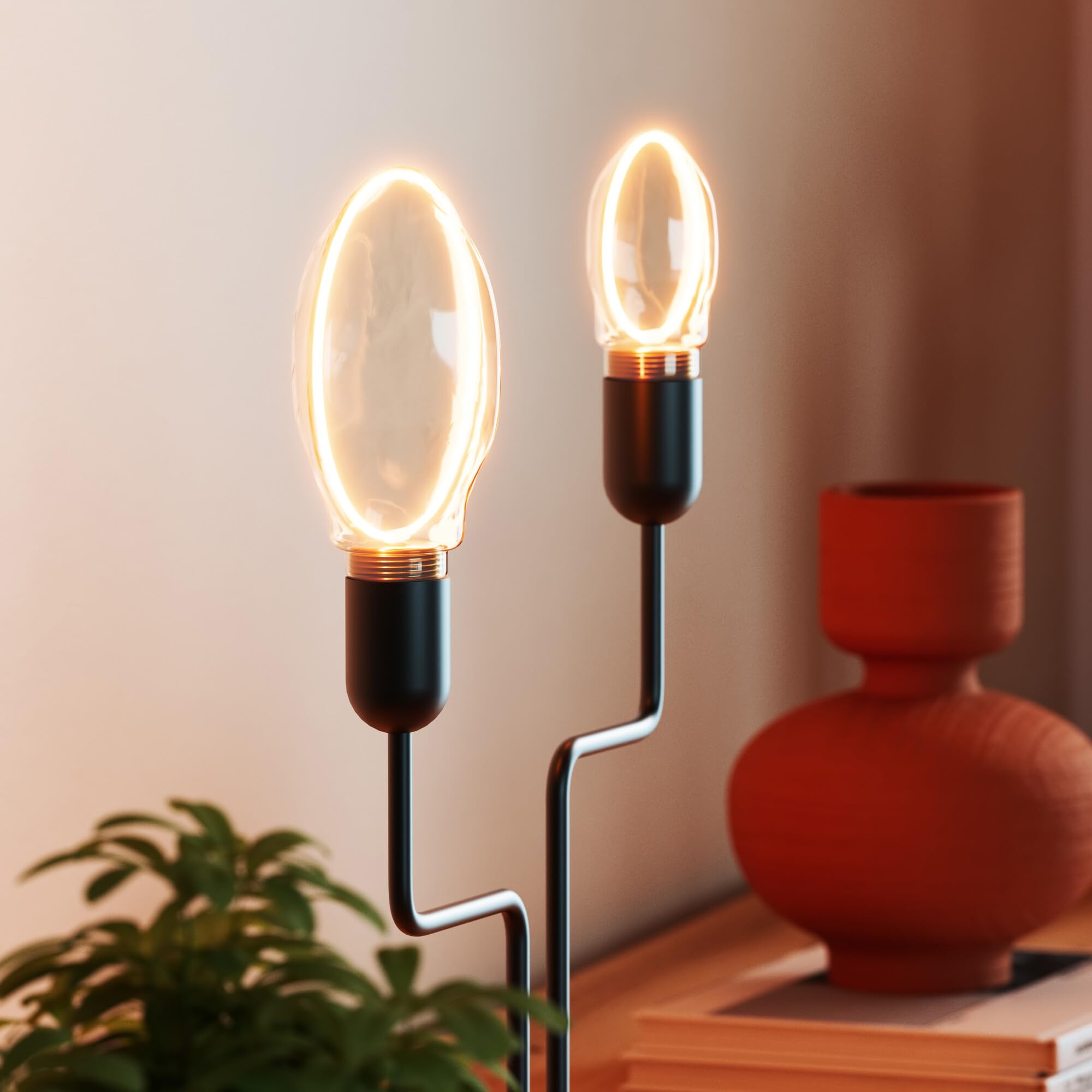 ams OSRAM Vintage 1906 Globe 80 Filament Lampe Gold 4W E27