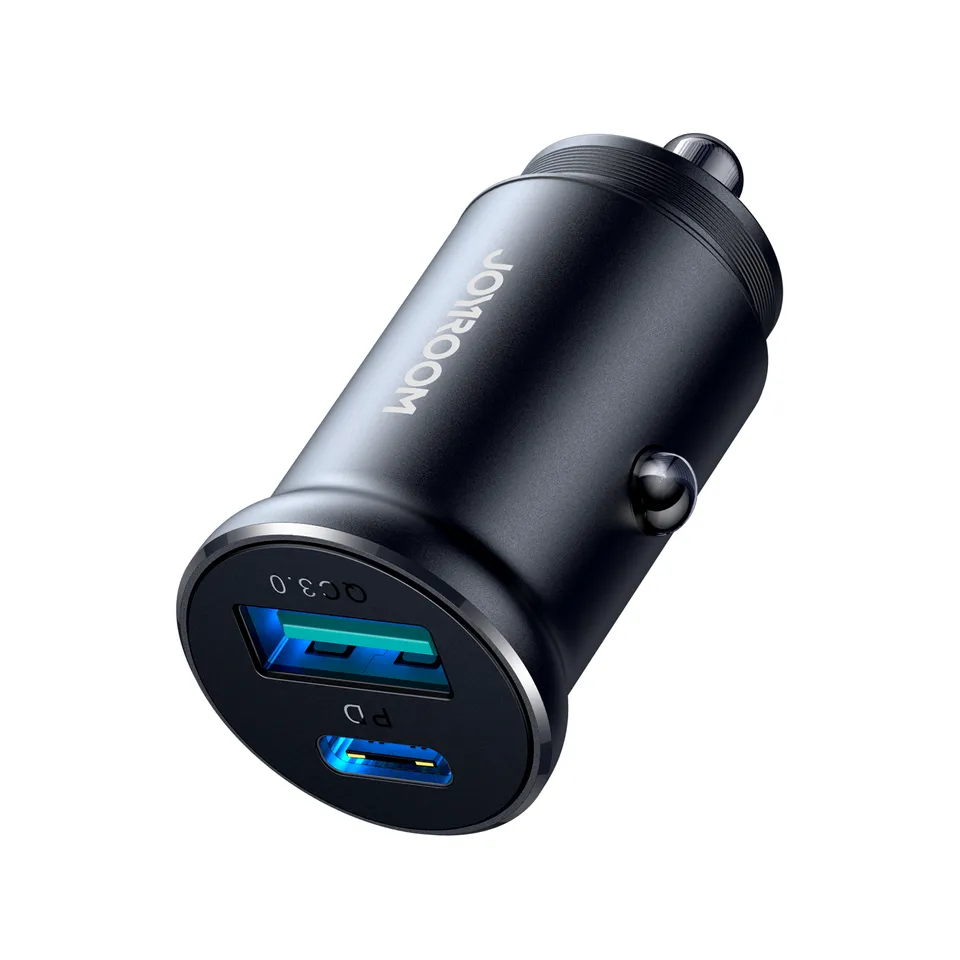 JOYROOM JR-CCN05 30W Mini Autoladegerät Metall schwarz