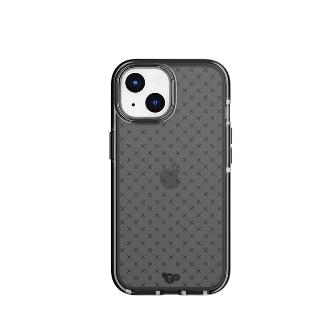 Tech21 EvoCheck MagSafe iPhone 15/14/13 Hülle Smokey Black