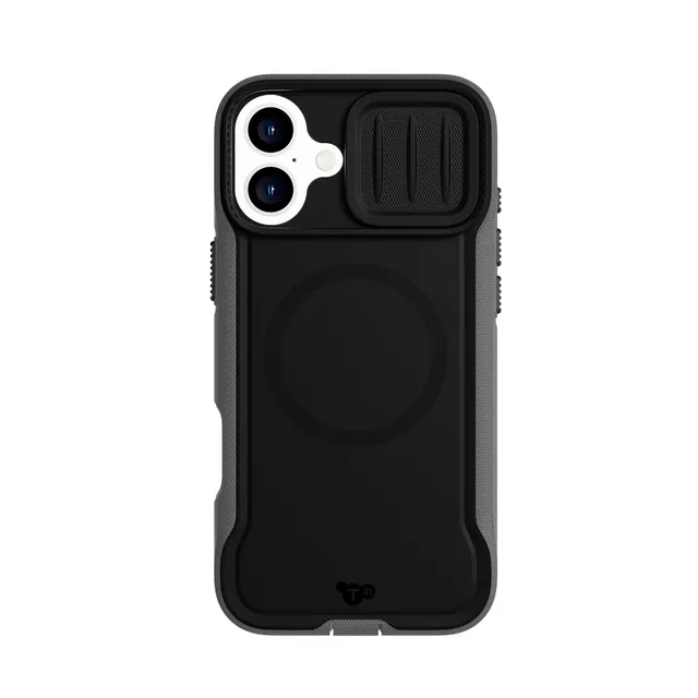 Tech21 EvoMax iPhone 16 Plus Hülle Black Charcoal MagSafe