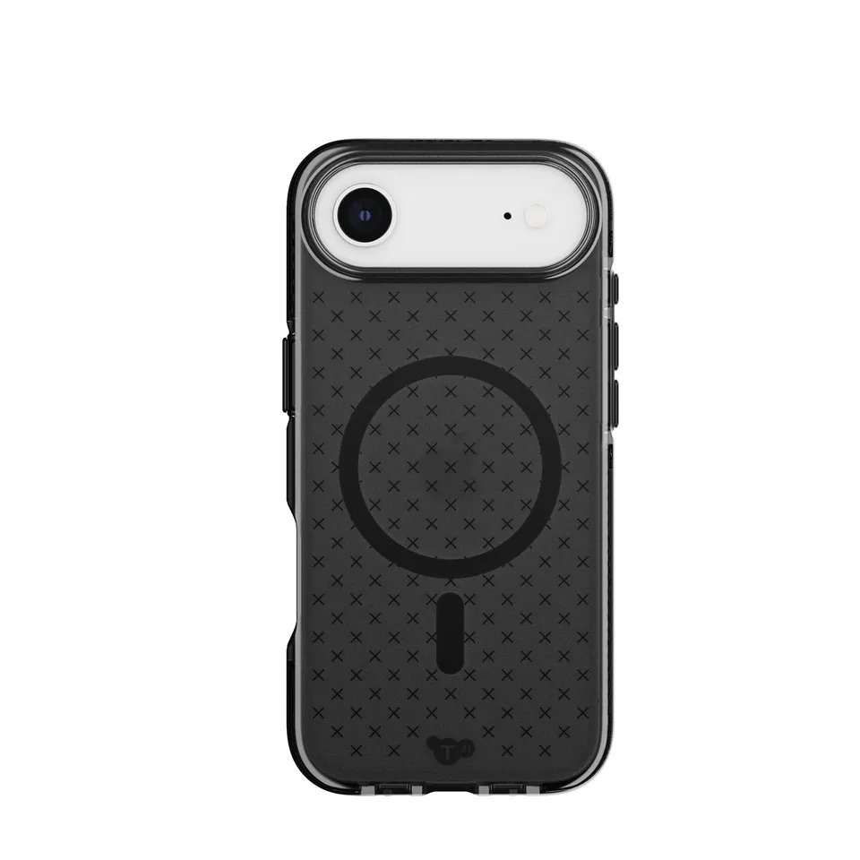 Tech21 EvoCheck MagSafe iPhone Air Hülle Smokey Black